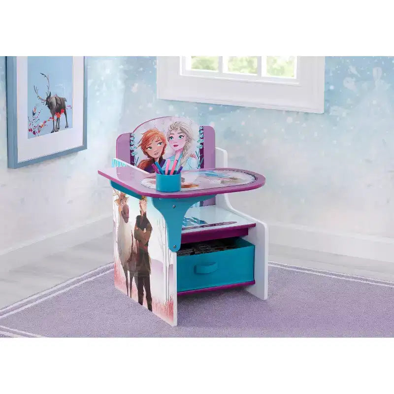 Sedia Scrivania per Bambini con Contenitore
