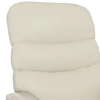 Poltrona Massaggiante Verticale - Ecopelle Bianco Crema