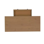 Scrivania in pino con cassetto – Tabacco / Legno di recupero