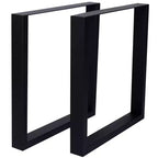 Square table legs, wide metal table legs, heavy duty steel table legs table legs dining table legs coffee table legs