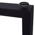 Gambe per tavolo quadre, gambe per tavolo in metallo larghe, gambe per tavolo in acciaio resistenti, gambe per tavolo da pranzo, gambe per tavolino da caffè