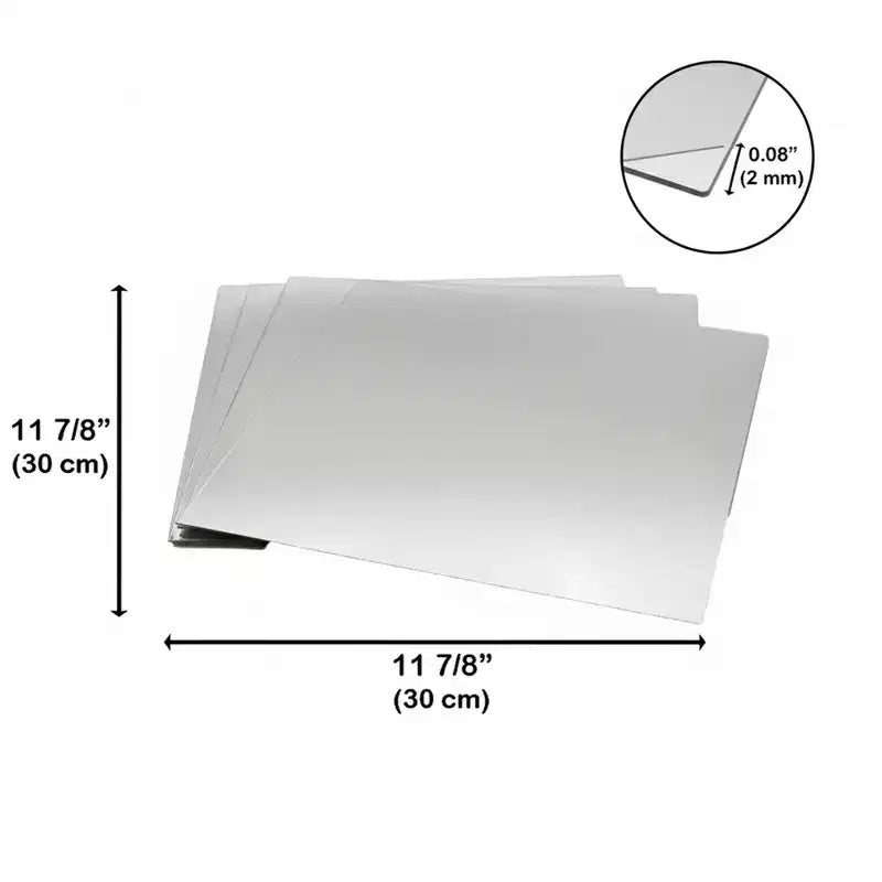 Evideco Articoli per la casa francesi, Set di 4 grandi specchi decorativi autoadesivi, disponibili in 3 forme. Perfetti per l'arredamento moderno delle pareti in qualsiasi stanza.