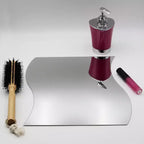 Evideco Articoli per la casa francesi, Set di 4 grandi specchi decorativi autoadesivi, disponibili in 3 forme. Perfetti per l'arredamento moderno delle pareti in qualsiasi stanza.