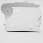 Evideco Articoli per la casa francesi, Set di 4 grandi specchi decorativi autoadesivi, disponibili in 3 forme. Perfetti per l'arredamento moderno delle pareti in qualsiasi stanza.