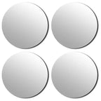 Evideco Articoli per la casa francesi, Set di 4 grandi specchi decorativi autoadesivi, disponibili in 3 forme. Perfetti per l'arredamento moderno delle pareti in qualsiasi stanza.