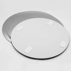 Evideco Articoli per la casa francesi, Set di 4 grandi specchi decorativi autoadesivi, disponibili in 3 forme. Perfetti per l'arredamento moderno delle pareti in qualsiasi stanza.